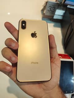 iphone Xs 256 golden dual PTA approved