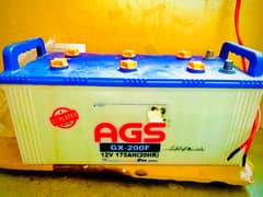 Ags 12 vold 175 Ah Battery