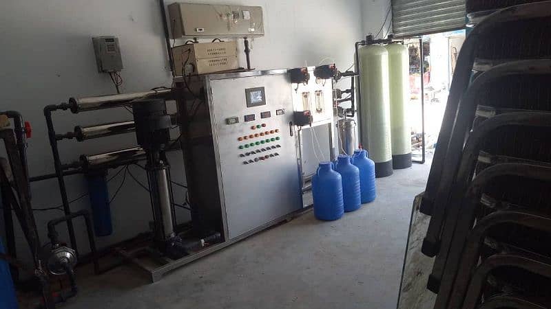 phone: 03073025419 water filter plant 3 tan production fresh condition 0