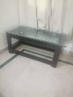 Dinning Table, Center Table and Sofa Cum Bed for Sale.