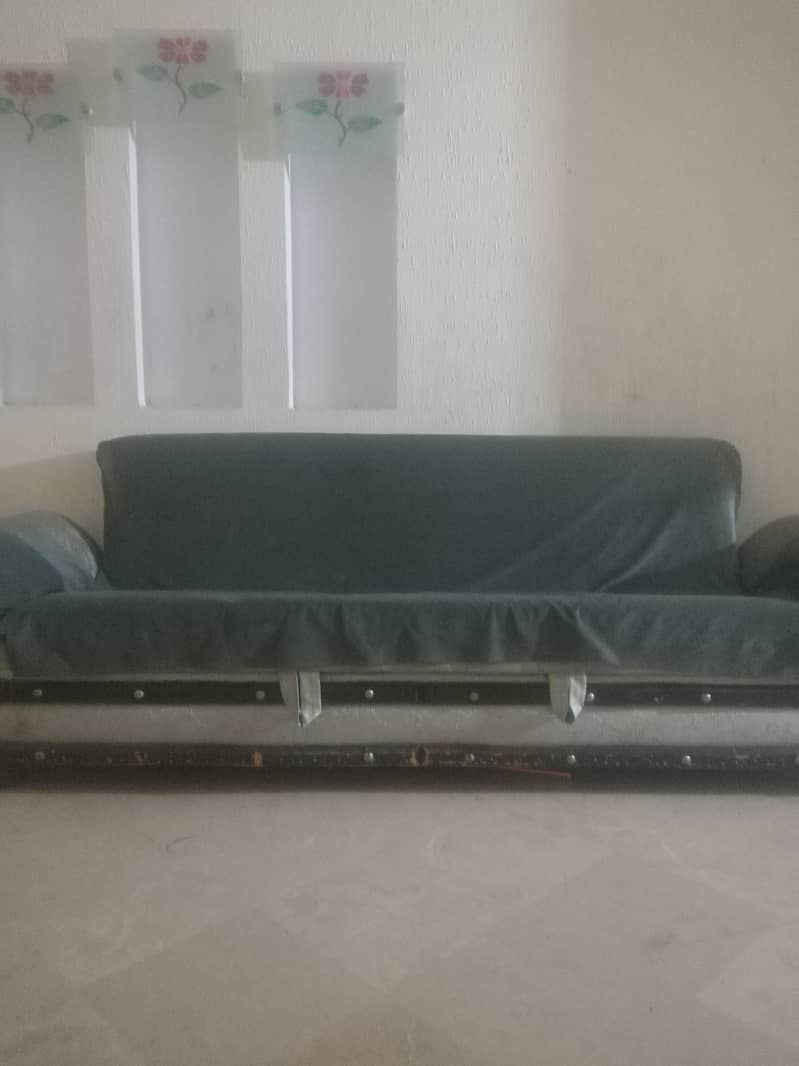 Dinning Table, Center Table and Sofa Cum Bed for Sale. 5