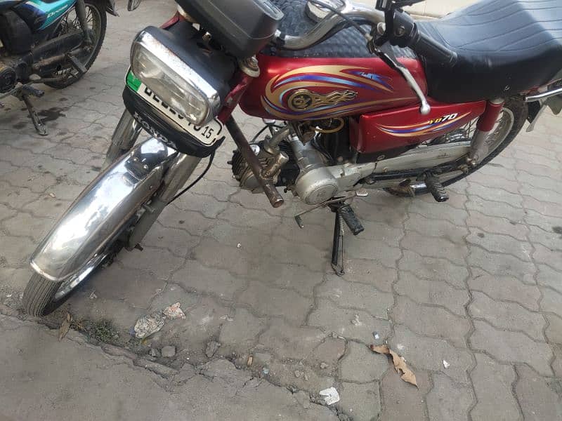 Yamaha dhoom 70cc 5