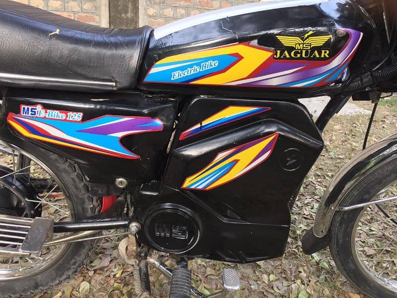 Ms Jaguar E bike -125 urgent for sale 2