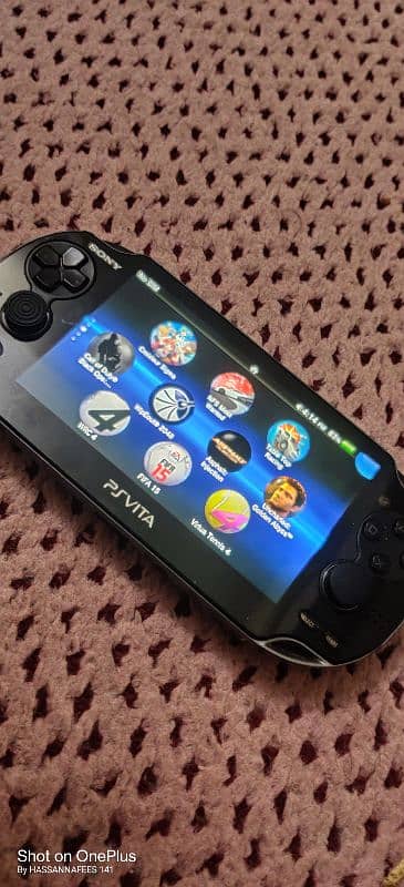 PS VITA 1000 OLED MODEL 128GB with GAMES INSTALLED 1