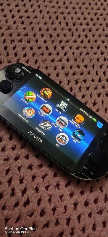 PS VITA 1000 OLED MODEL 128GB with GAMES INSTALLED 2