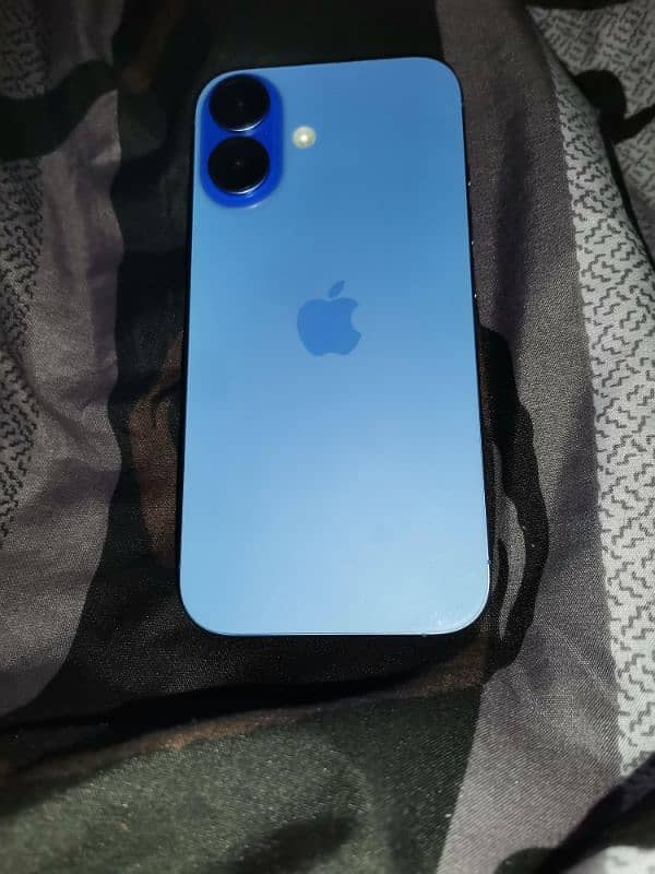 iphone 16 jv with box 128gb blue color 5