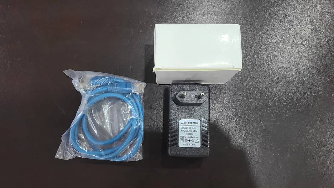 24V 1A 24W PoE Adapter | 802.3af Passive PoE Injector With Box (New) 16