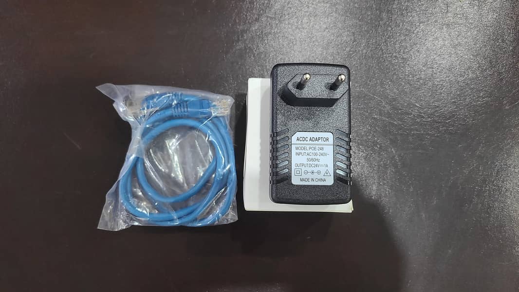 24V 1A 24W PoE Adapter | 802.3af Passive PoE Injector With Box (New) 18