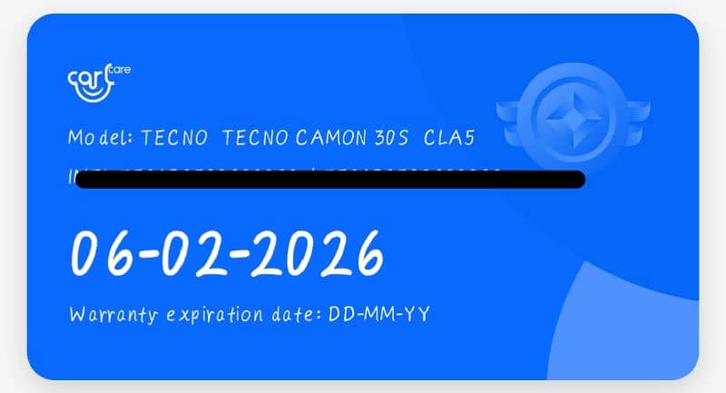 Tecno camon 30s 8+8/256 full warranty 1