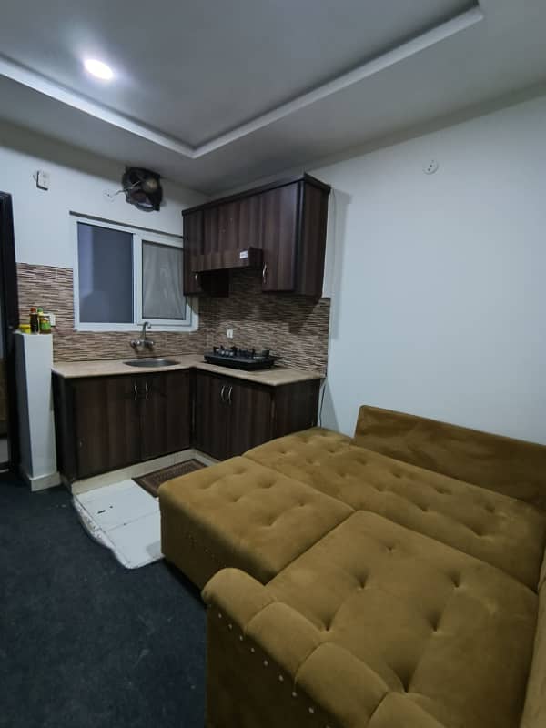 One bedroom fully furnished apartment available for rent in E-11 Islamabad 1