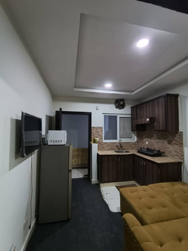 One bedroom fully furnished apartment available for rent in E-11 Islamabad 2