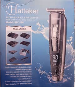 hatteker rechargeble hair clipper