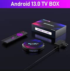 H96 Max For Led Lcd Android Tv 13.0 Version Tv Box 4+64gb