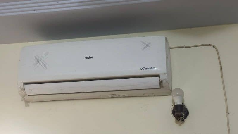 haier DC Invertor 12 hr New condition 0