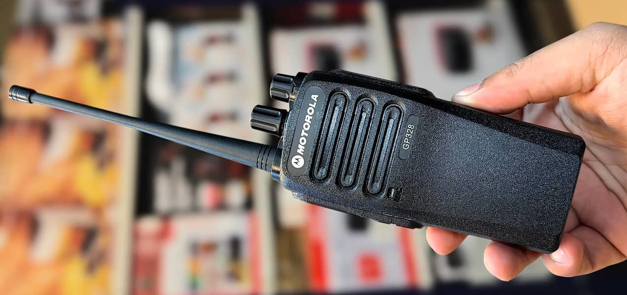 New Motorola GP328 Powerful 15W Walkie talkie UHF Long Range Wireless 6