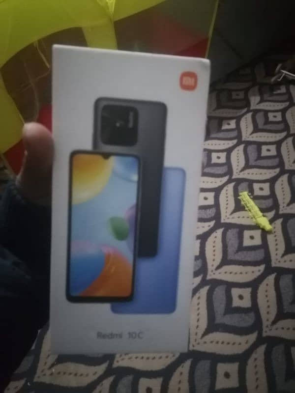 Redmi 10c 4/128 with box pta official approved 0