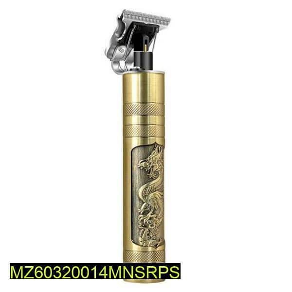 Premium rechargeable Golden hair trimmer 4