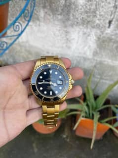 Rolex  Submarine Gold Colour Automatic Watch