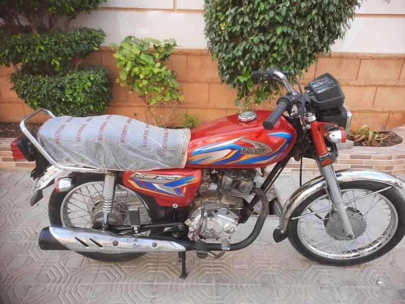 UNITED 125cc Model 2022 Karachi Number 2