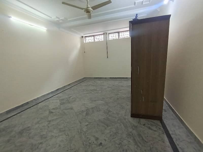 I-8.40x80 Ground portion+Basement near kachnar park Available For Rent Marble Flooring More Options Available 29