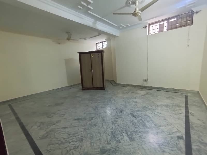 I-8.40x80 Ground portion+Basement near kachnar park Available For Rent Marble Flooring More Options Available 30