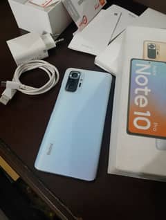 redmi note 10 pro. 128 GB. with all genuine accessories