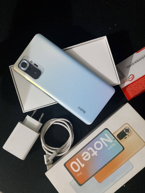 redmi note 10 pro. 128 GB. with all genuine accessories 3