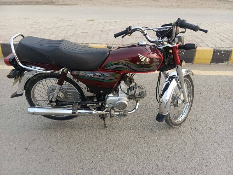 Honda cd 23 Model lush condition 4