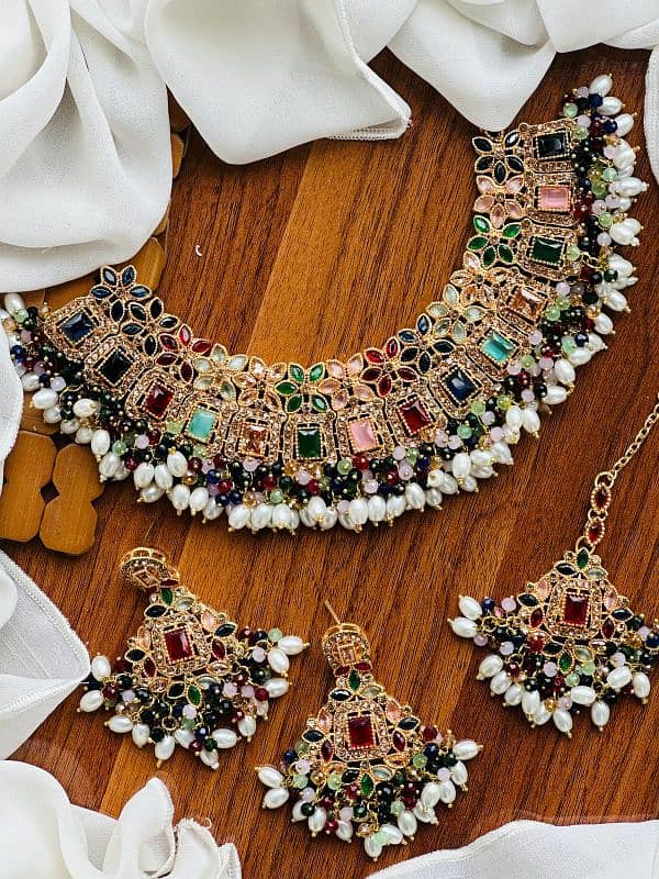 Beautiful Bridal jewelry set 6