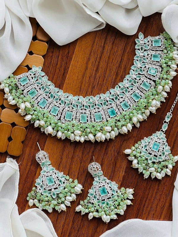 Beautiful Bridal jewelry set 9