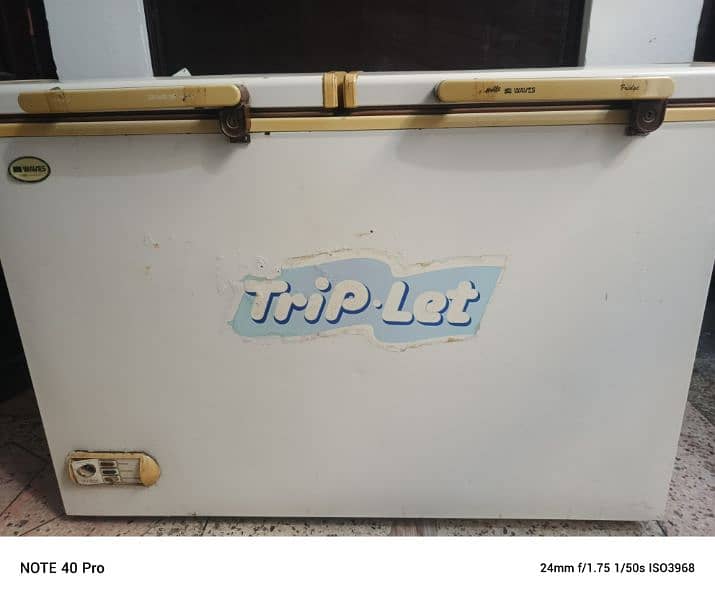 Frizer Triplet company 2 door Gas change Usa working Good 4