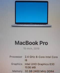 Apple Macbook Pro 2019 15"