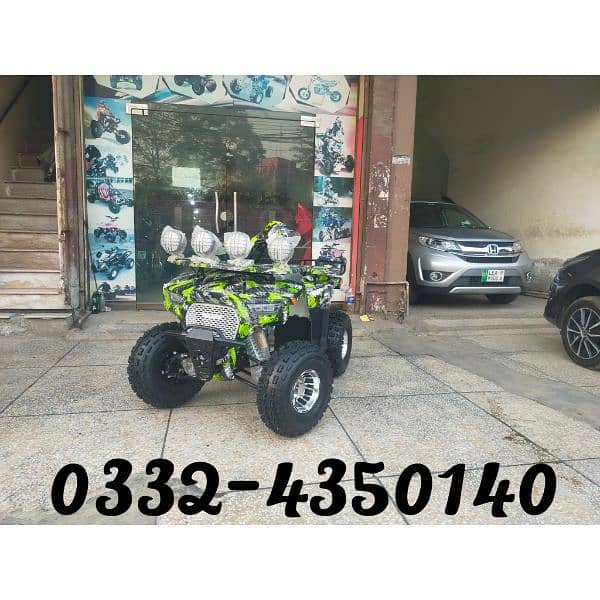 150cc Luxury Sports Allowy Rims Atv Quad Bikes Delivery In All Pak 0