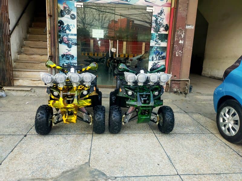 Box Pack 125cc Hunter Jeep Atv Quad Bikes Delivery In All Pakistan 3