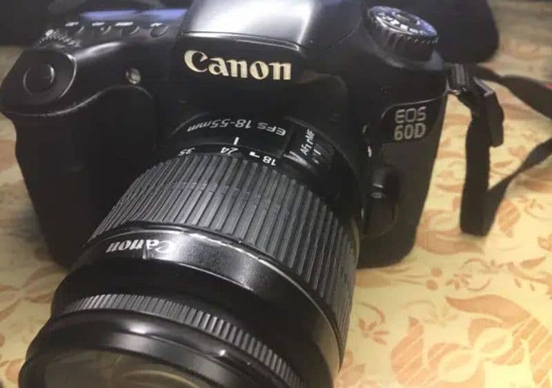 Canon 60D Dslr camera with 18 55 lens 1