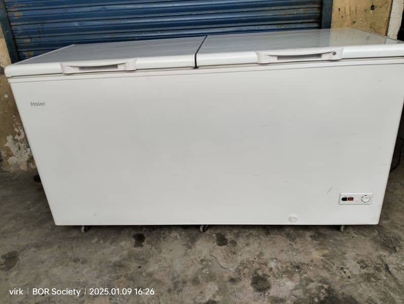 Haier Freezer Jumbo Size Model HDF-545FC (0312)(4645208)(0321(0807777) 1