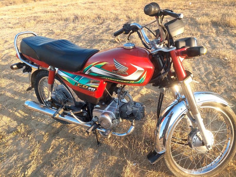 Honda CD 70 2022 model 2