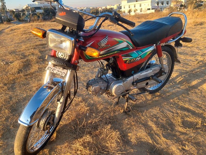 Honda CD 70 2022 model 5