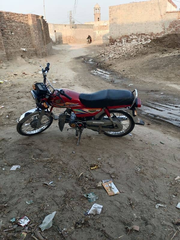 Honda 70 for sale no copy only letter hai 4