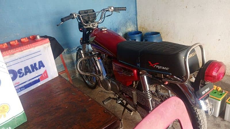 Honda 125 argent sale 0