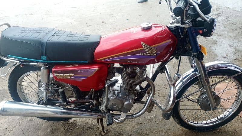 Honda 125 argent sale 1