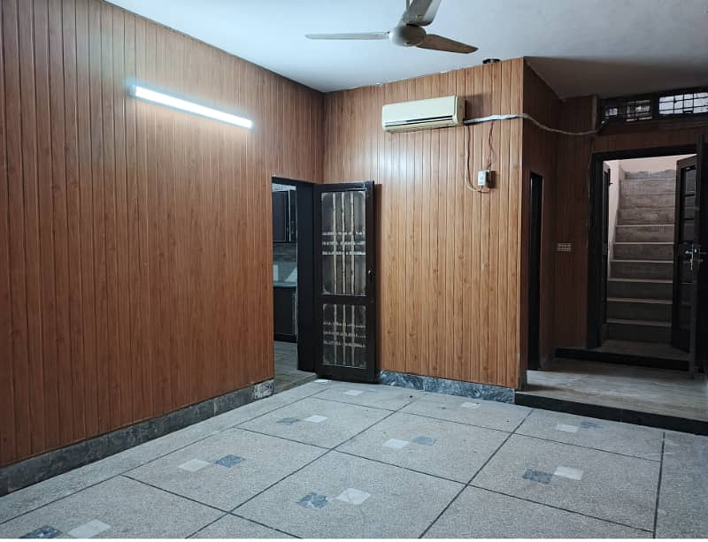 LOWER GROUND BASEMENT AVAILABLE FOR RENT IN MEHRAN BLOCK 8