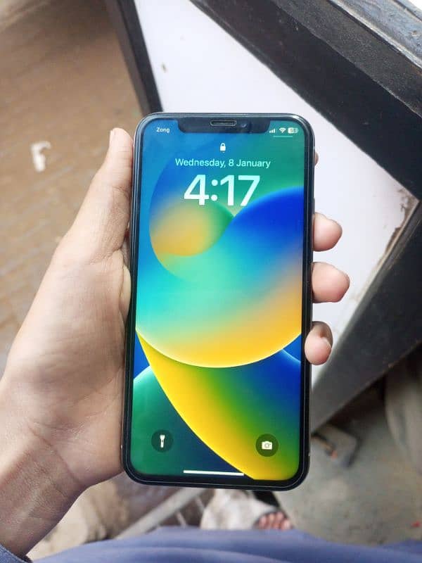 Iphone X 256 GB front camera men dust hyy baki full ok Hy 1