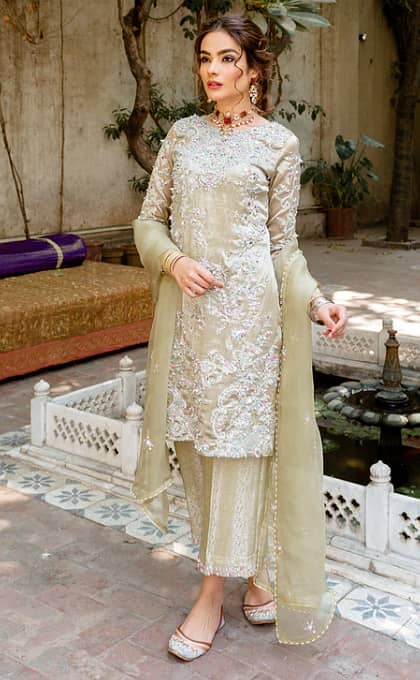 Suffuse bridal dress party wear wedding nikah function 10