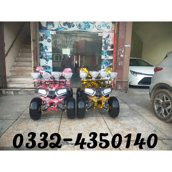 Bumper Model 125cc Atv Quad Bikes Delivery In All Pakistan 0