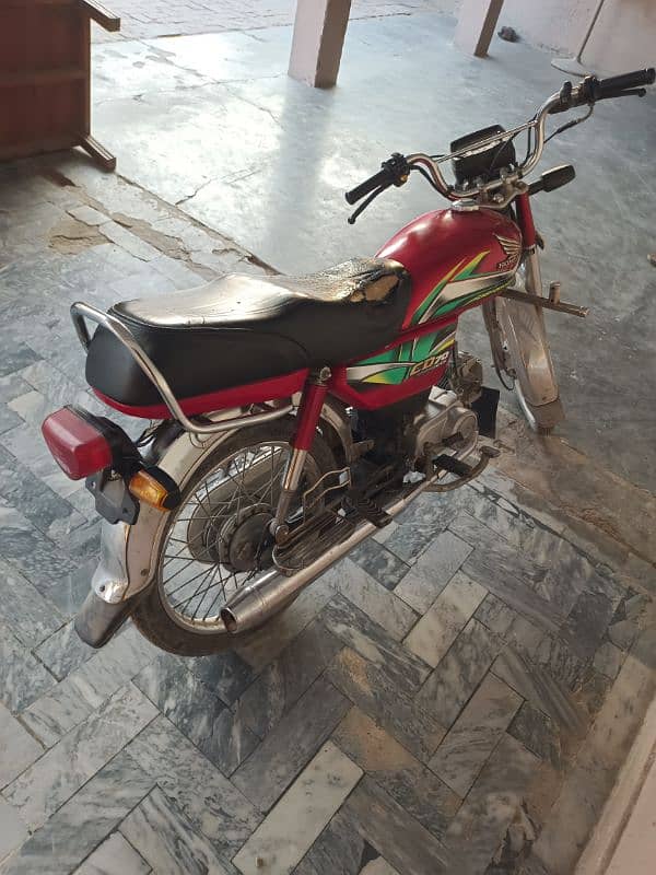 Honda 70 no copy only letter hi 3