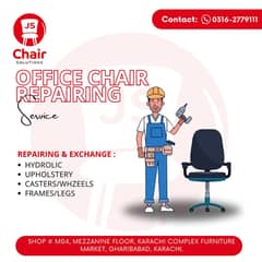 Office chairs for sale - Chair parts for sale and Door Step Repairing