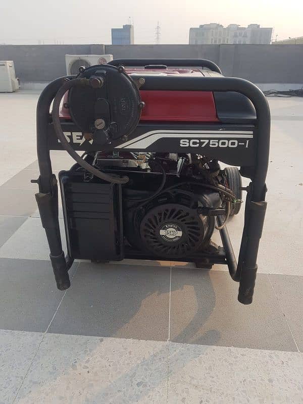 Senci sc7500-1 gas+petrol generator 2