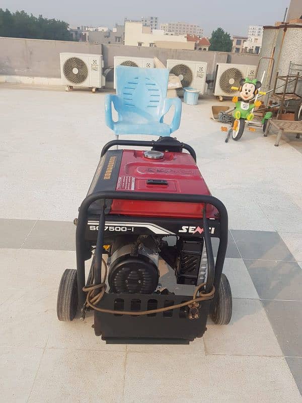 Senci sc7500-1 gas+petrol generator 3