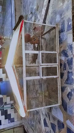 birds cage fully iron made heavy quality